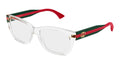 Gucci GG0278ON-013 Womens CAT EYE Optical Frame - Crystal