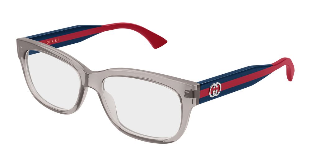 Gucci GG0278ON-014 Womens CAT EYE Optical Frame - Grey