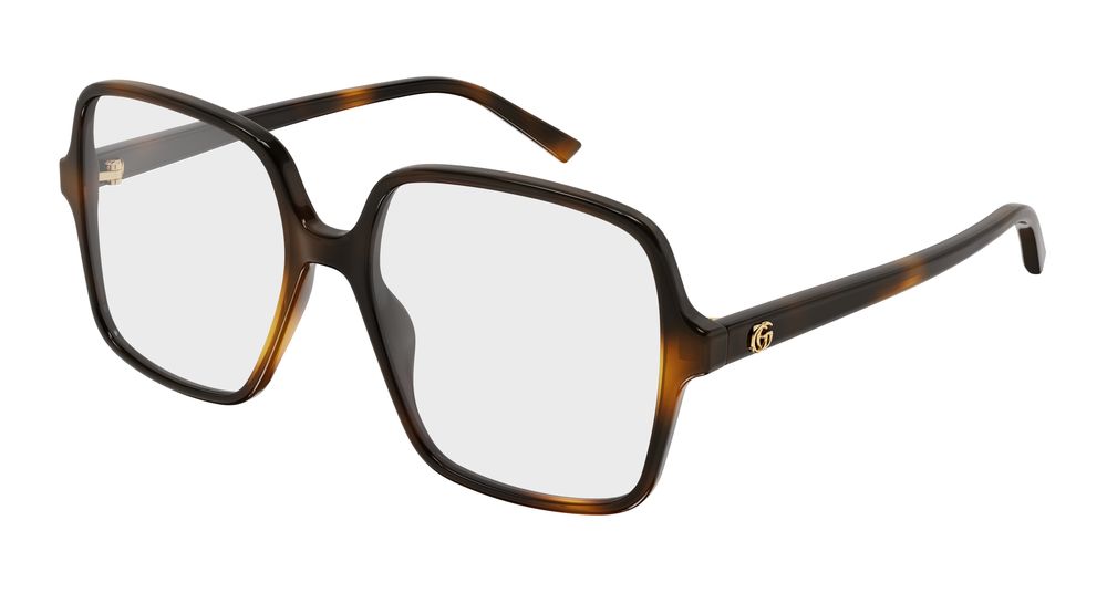 Gucci GG1994O-002 Womens RECTANGULAR / SQUARED Optical Frame - Havana