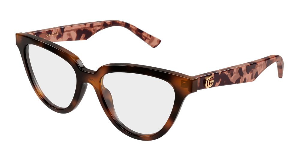 Gucci GG2179O-008 Womens CAT EYE Optical Frame - Havana