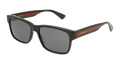 Gucci GG0340S-006 Mens RECTANGULAR / SQUARED Sunglasses - Black