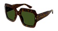Multi-brand GG1111S-002 Mens RECTANGULAR / SQUARED Sunglasses - Havana