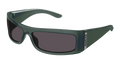 Multi-brand GG1492S-001 Mens RECTANGULAR / SQUARED Sunglasses - Green
