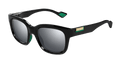 Multi-brand GG1621S-001 Mens RECTANGULAR / SQUARED Sunglasses - Black