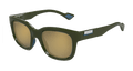 Multi-brand GG1621S-003 Mens RECTANGULAR / SQUARED Sunglasses - Green