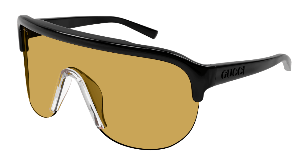 Multi-brand GG1645S-005 Mens MASK Sunglasses - Black