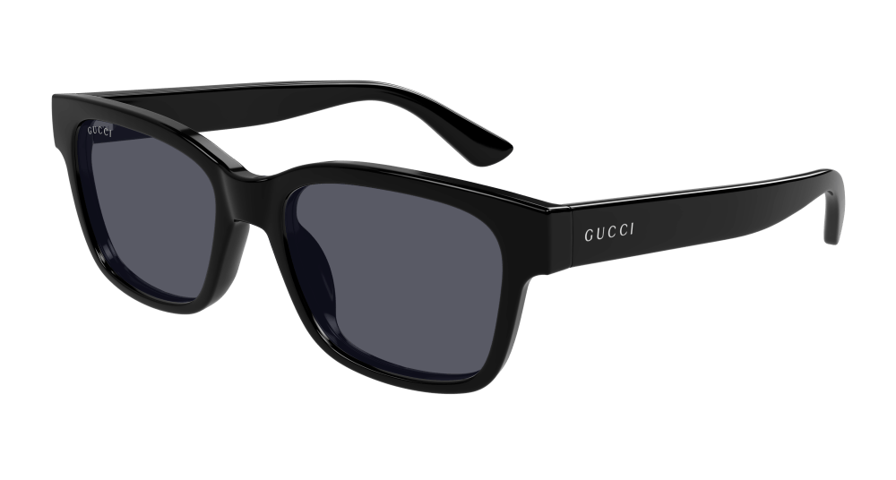 Gucci GG1716S-001 Mens RECTANGULAR / SQUARED Sunglasses - Black