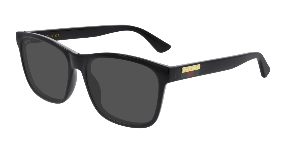 Gucci GG0746S-001 Mens RECTANGULAR / SQUARED Sunglasses - Black