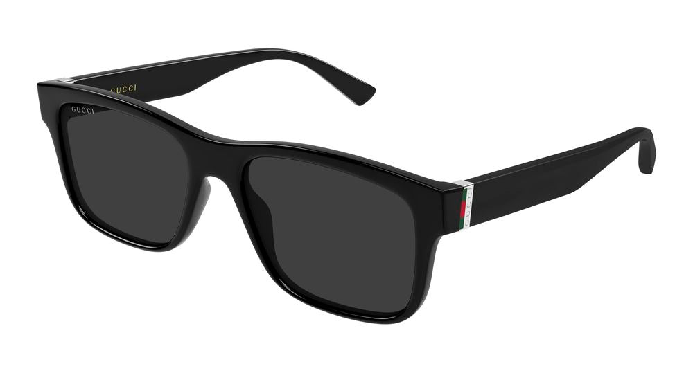 Gucci GG2085S-001 Mens RECTANGULAR / SQUARED Sunglasses - Black
