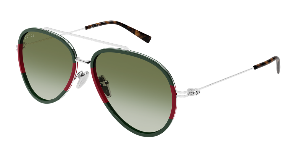 Gucci GG1981S-007 Mens PILOT/NAVIGATOR Sunglasses - Green