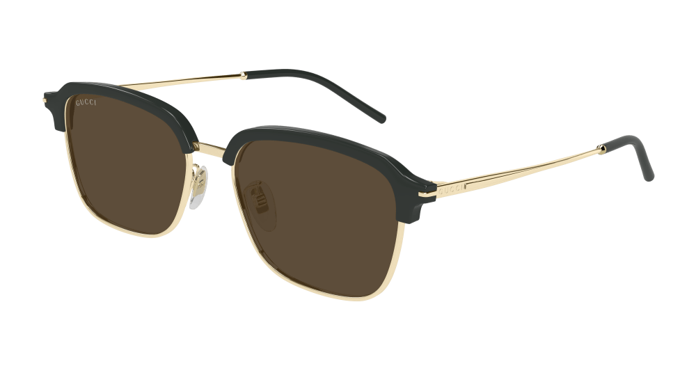 Multi-brand GG1733SK-003 Mens ROUND/OVAL/PANTHOS Sunglasses - Gold