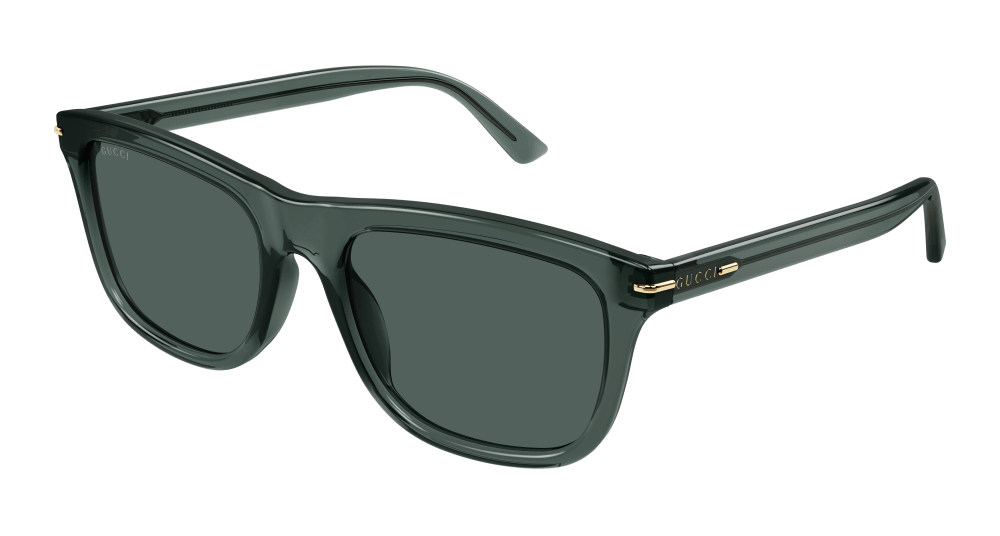 Images GG1444S-004 Mens RECTANGULAR / SQUARED Sunglasses - Green