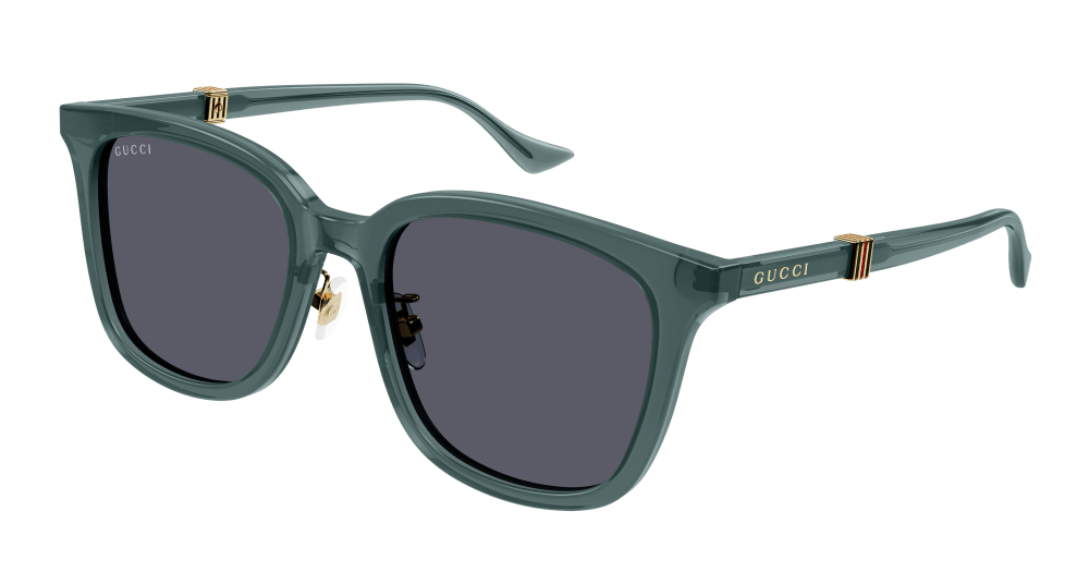 Multi-brand GG1498SK-003 Mens RECTANGULAR / SQUARED Sunglasses - Green
