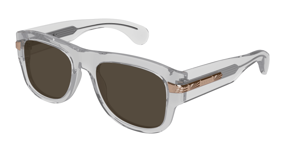 Multi-brand GG1517S-006 Mens RECTANGULAR / SQUARED Sunglasses - Grey