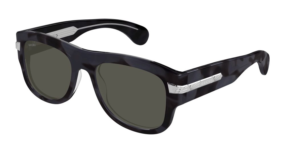 Multi-brand GG1517S-007 Mens RECTANGULAR / SQUARED Sunglasses - Grey