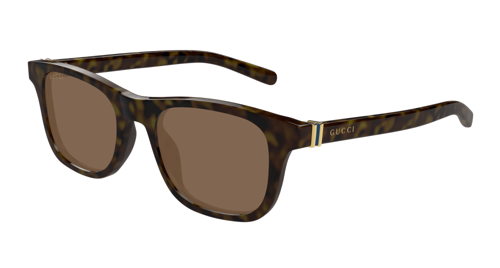 Multi-brand GG1671S-006 Mens ROUND/OVAL/PANTHOS Sunglasses - Havana