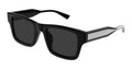 Gucci GG2072SA-001 Mens RECTANGULAR / SQUARED Sunglasses - Black