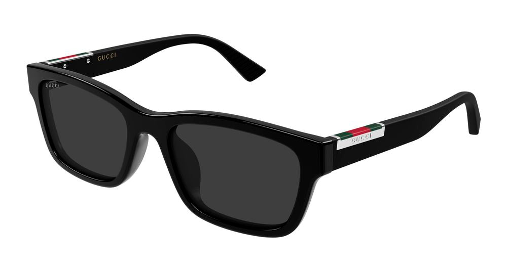 Gucci GG2092SA-001 Mens RECTANGULAR / SQUARED Sunglasses - Black