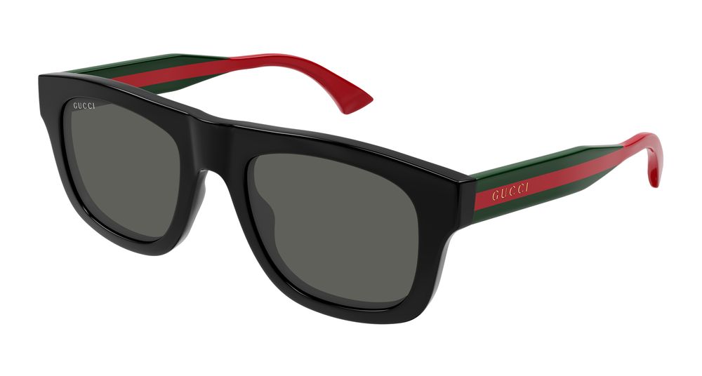 Gucci GG1991S-001 Mens RECTANGULAR / SQUARED Sunglasses - Black