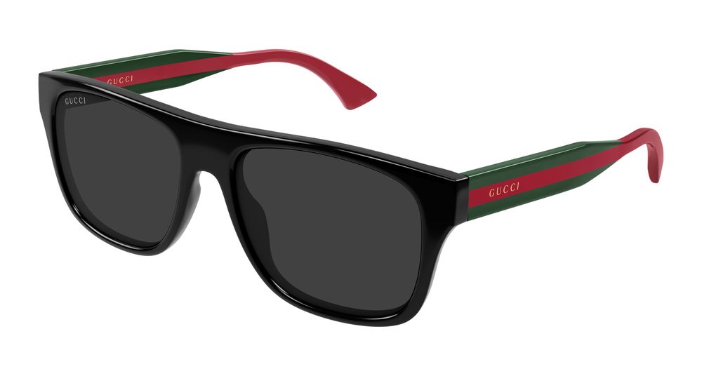 Gucci GG2119S-001 Mens RECTANGULAR / SQUARED Sunglasses - Black