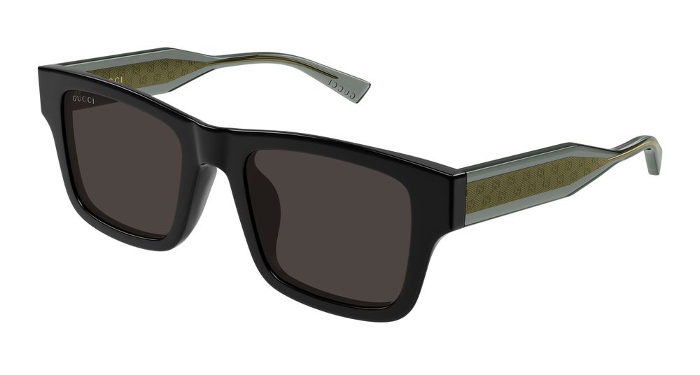 Gucci GG2072SA-002 Mens RECTANGULAR / SQUARED Sunglasses - Black