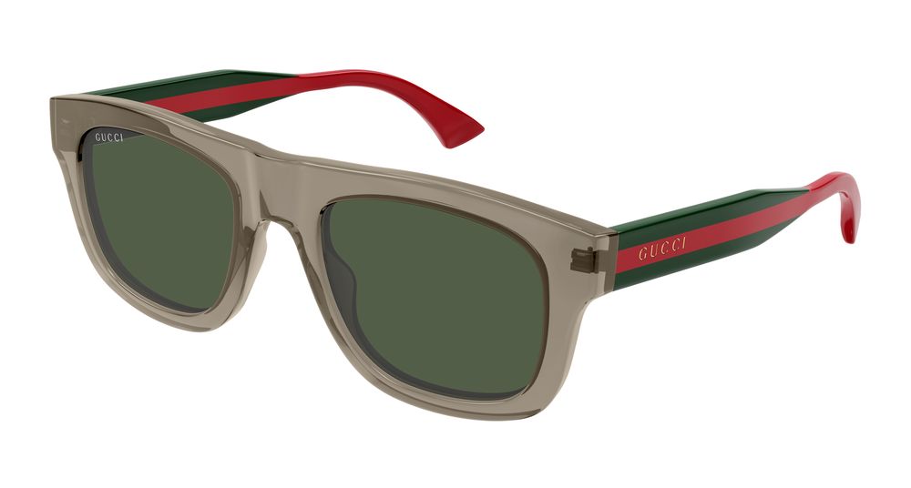 Gucci GG1991S-003 Mens RECTANGULAR / SQUARED Sunglasses - Brown