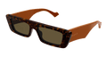 Gucci GG1331S-003 Mens RECTANGULAR / SQUARED SUNGLASSES - Havana
