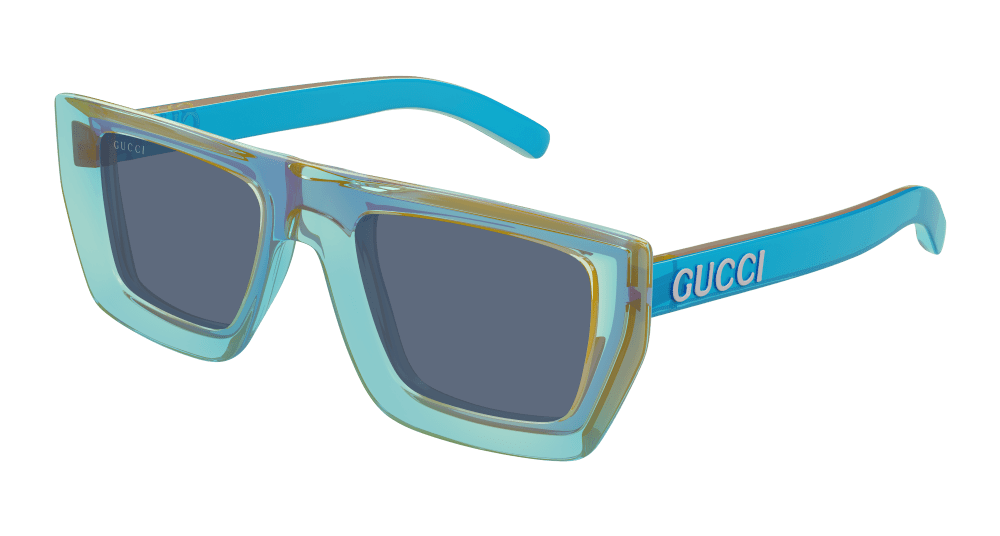 Multi-brand GG1723S-003 RECTANGULAR / SQUARED Sunglasses - Blue