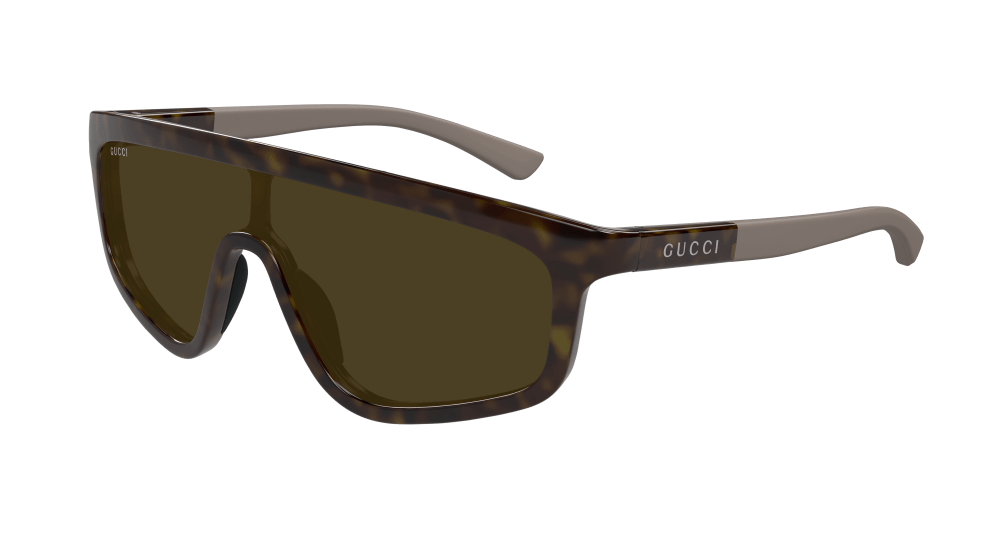 Multi-brand GG1736S-002 MASK Sunglasses - Havana