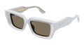Multi-brand GG1529S-004 RECTANGULAR / SQUARED Sunglasses - Grey