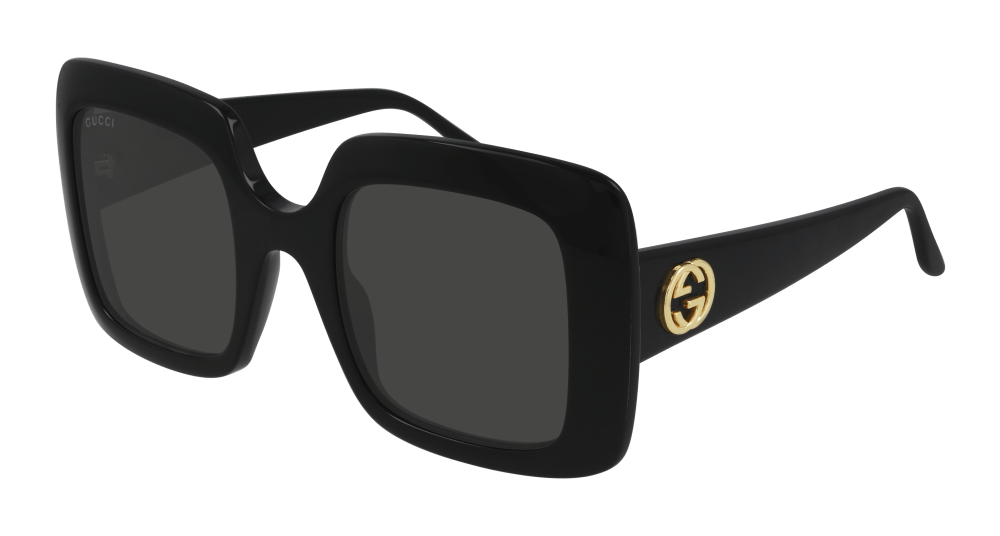 Gucci GG0896S-001 Womens RECTANGULAR / SQUARED Sunglasses - Black