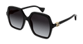 Gucci GG1072S-001 Womens RECTANGULAR / SQUARED Sunglasses - Black