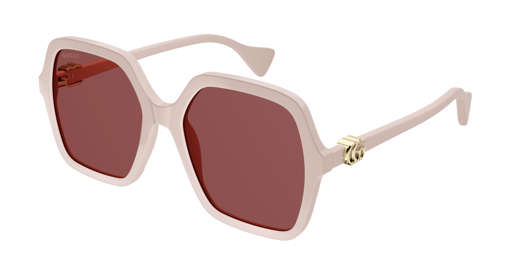 Multi-brand GG1072S-004 Womens RECTANGULAR / SQUARED Sunglasses - Ivory