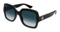 Gucci GG1337S-001 Womens RECTANGULAR / SQUARED Sunglasses - Black