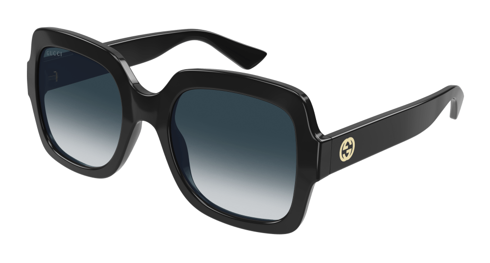 Gucci GG1337S-001 Womens RECTANGULAR / SQUARED Sunglasses - Black