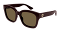 Gucci GG1338S-005 Womens CAT EYE Sunglasses - Burgundy