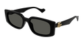 Gucci GG1534S-001 Womens RECTANGULAR / SQUARED Sunglasses - Black