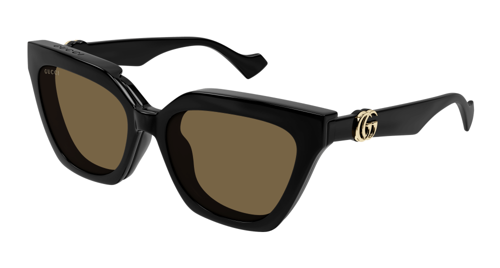 Gucci GG1542S-001 Womens CAT EYE Sunglasses - Black