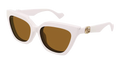 Gucci GG1542S-003 Womens Cat Eye SUNGLASSES - Ivory