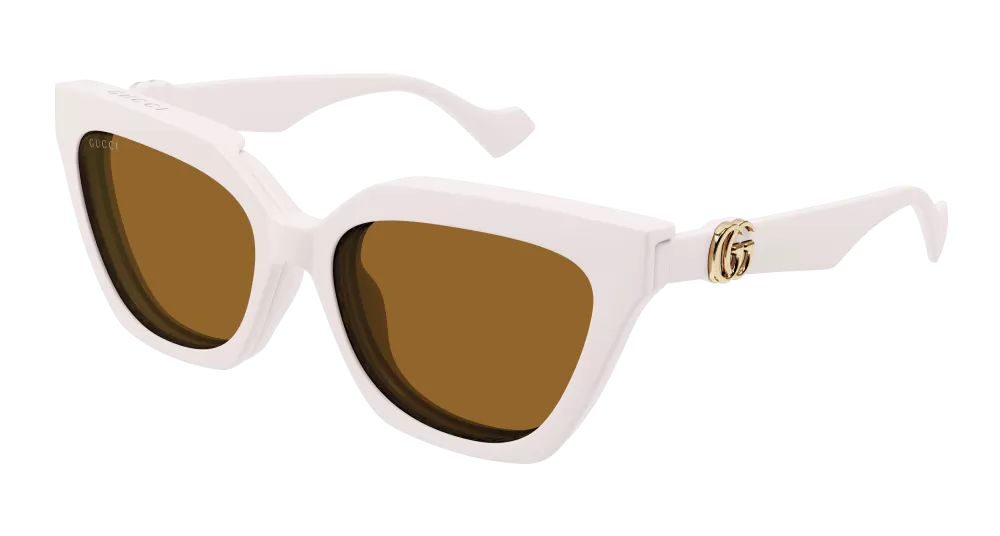 Gucci GG1542S-003 Womens Cat Eye SUNGLASSES - Ivory