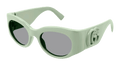 Multi-brand GG1544S-003 Womens ROUND/OVAL/PANTHOS Sunglasses - Green