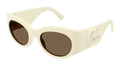 Gucci GG1544S-004 Womens ROUND/OVAL/PANTHOS SUNGLASSES - Ivory