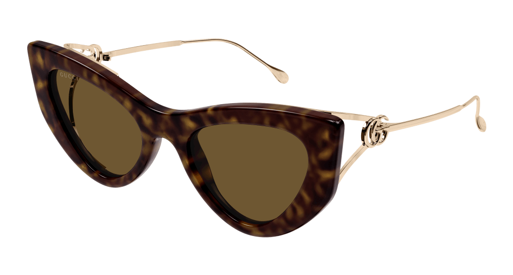 Multi-brand GG1565S-002 Womens CAT EYE Sunglasses - Havana