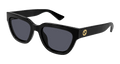 Gucci GG1578S-001 Womens CAT EYE Sunglasses - Black