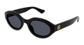 Gucci GG1579S-001 Womens GEOMETRICAL/DIRECTIONAL Sunglasses - Black
