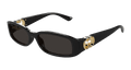 Gucci GG1661S-001 Womens RECTANGULAR / SQUARED Sunglasses - Black