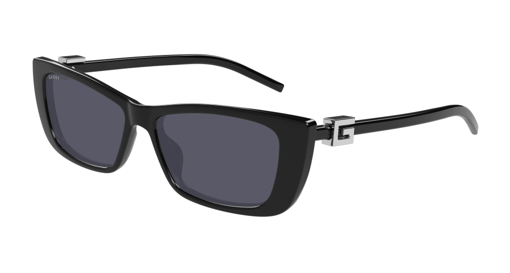 Gucci GG1681S-001 Womens CAT EYE Sunglasses - Black
