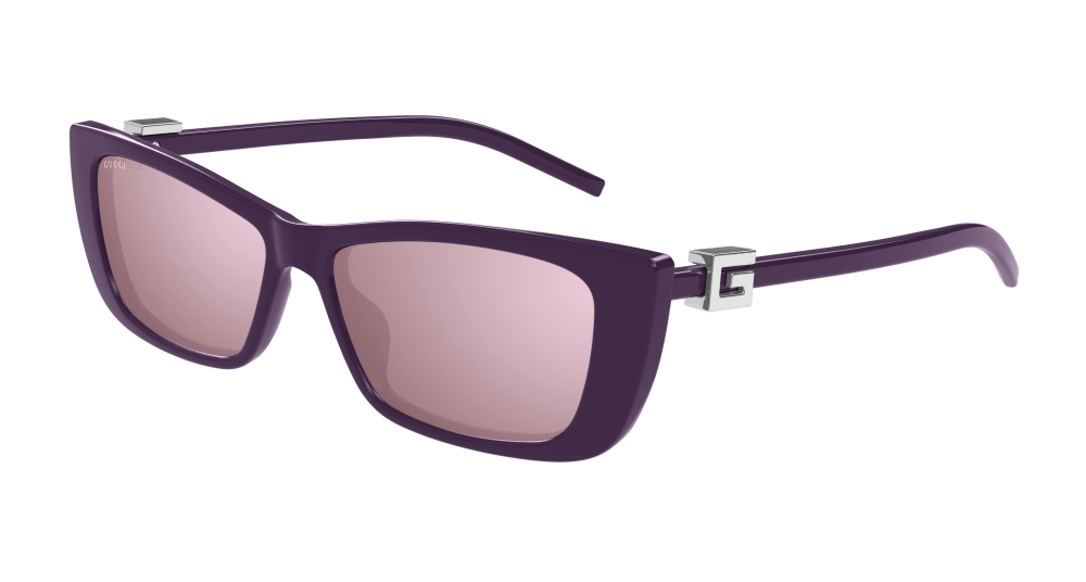 Gucci GG1681S-005 Mens CAT EYE Sunglasses - Violet