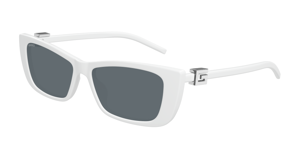 Multi-brand GG1681S-006 Womens CAT EYE Sunglasses - White