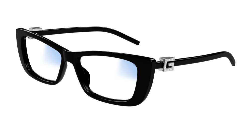 Multi-brand GG1681S-007 Womens CAT EYE Sunglasses - Black